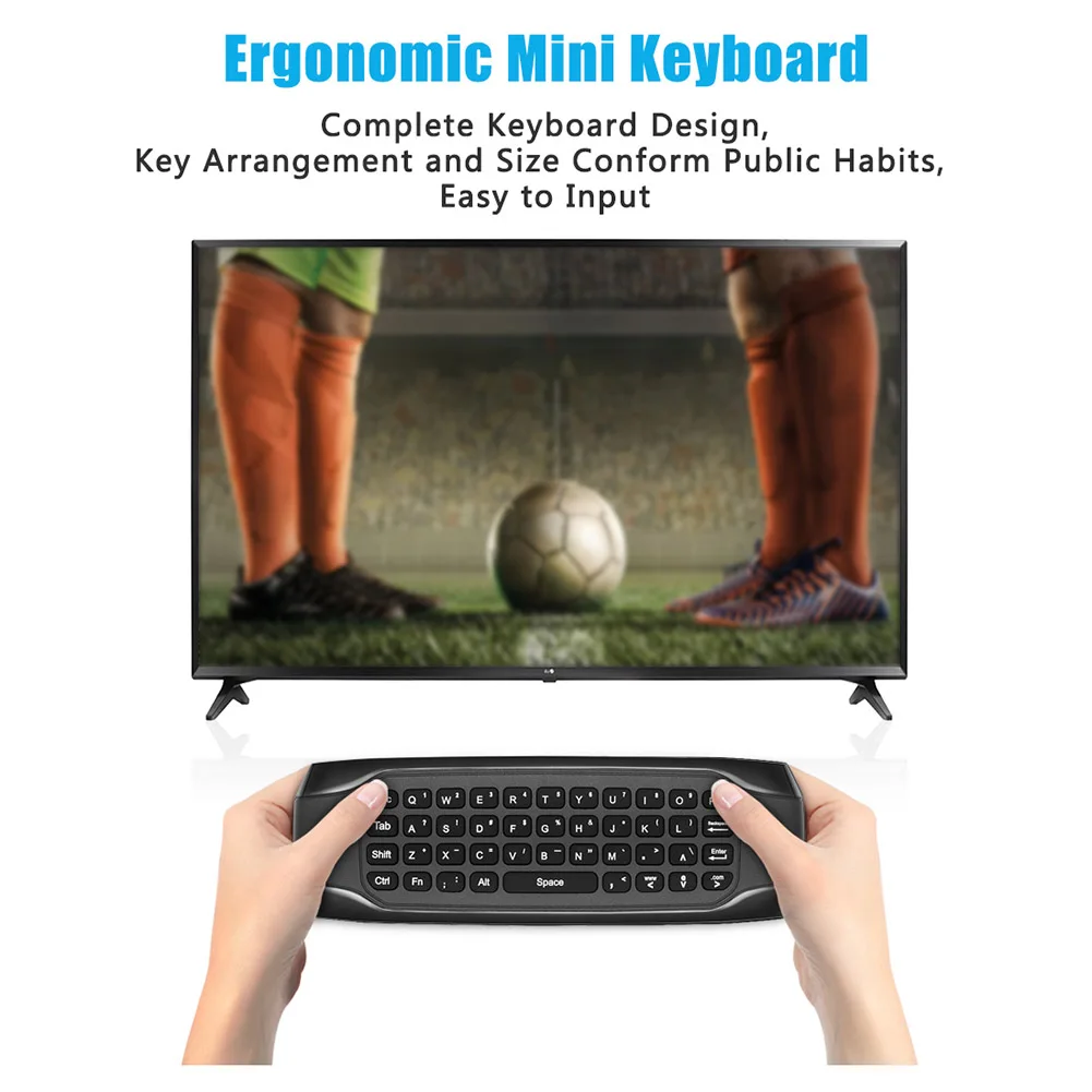 

Пульт дистанционного управления Air Mouse с подсветкой, совместим с Bluetooth, 3,7-4,2 в