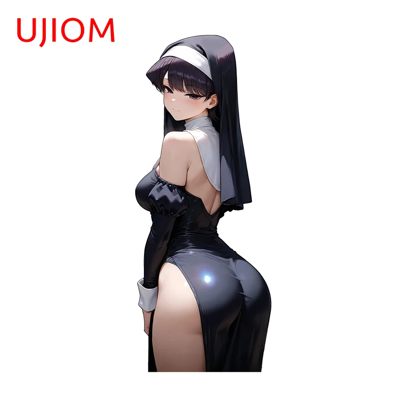 

UJIOM Pretty Nun Komi Shuuko стикер на стену модный очаровательный уникальный стикер с стоячей осанкой водостойкие обои домашний декор