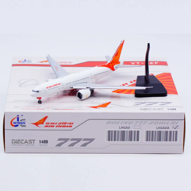 Коллекционная модель самолета LH4341A из сплава в подарок фотосессия 1:400 Air India starjc