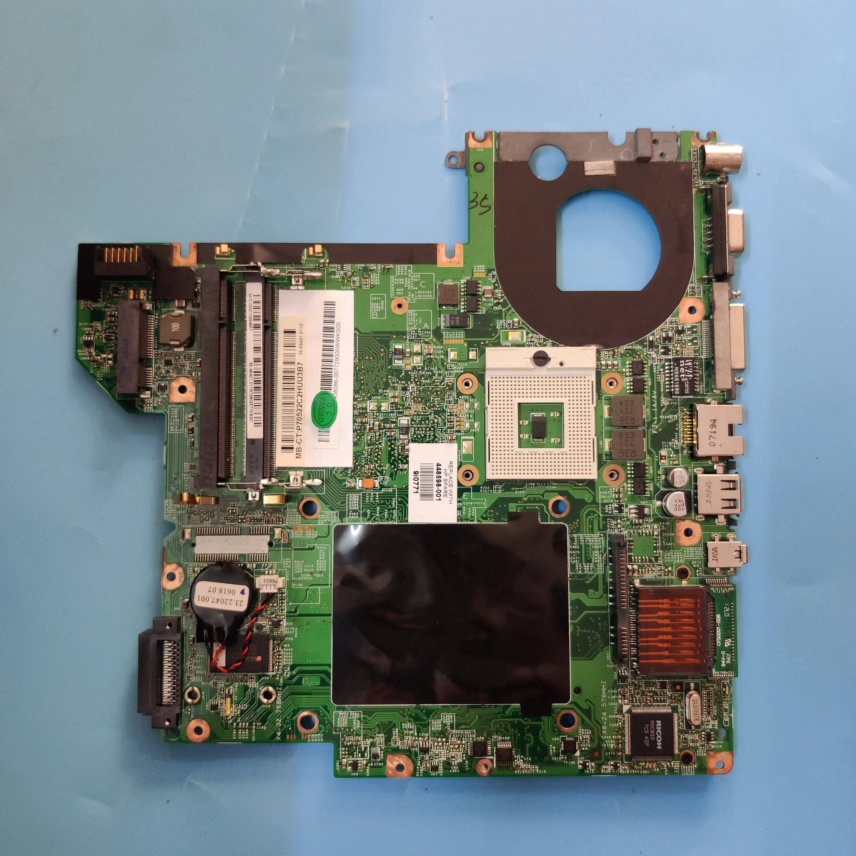 Материнская плата для HP Pavilion DV2000 Intel 448598-001 965GM DDR2 48 4s401. 021 06228-2 |