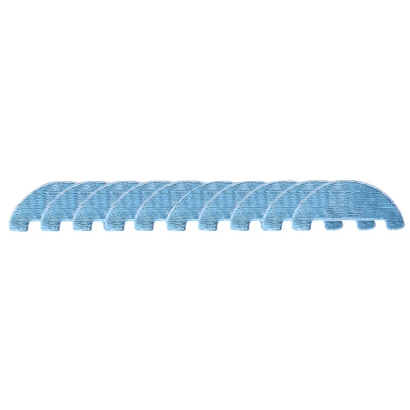 

TOP!-10-Pack Vacuum Cleaner Washable Reusable Pads Clean Cloths Mop Cloth For Ilife A4 A4S Replacement Parts