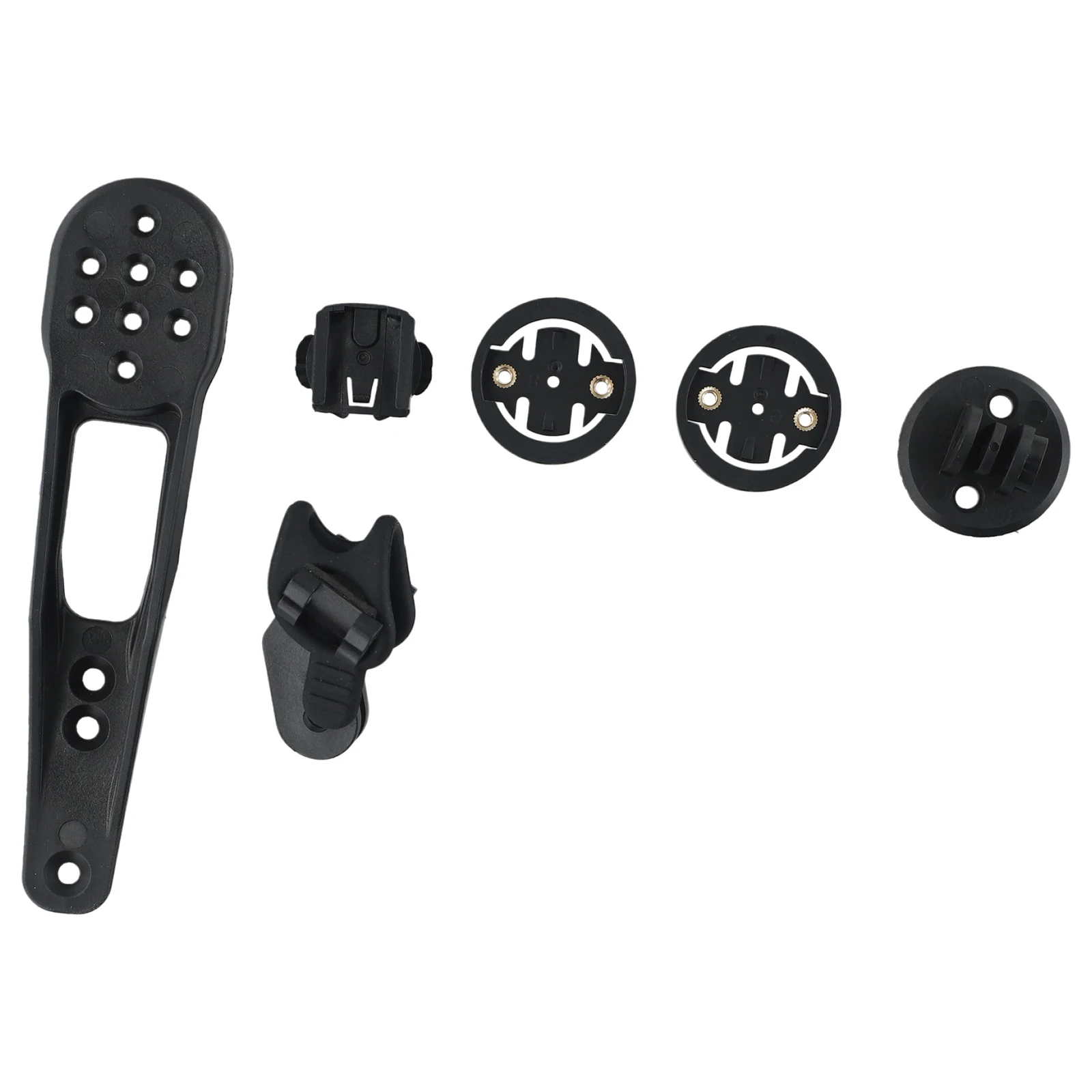 

1pc Code Meter Bracket Road Bike Computer Mount Integrated Bracket Extension Bracket Nylon Black Bike Accessories