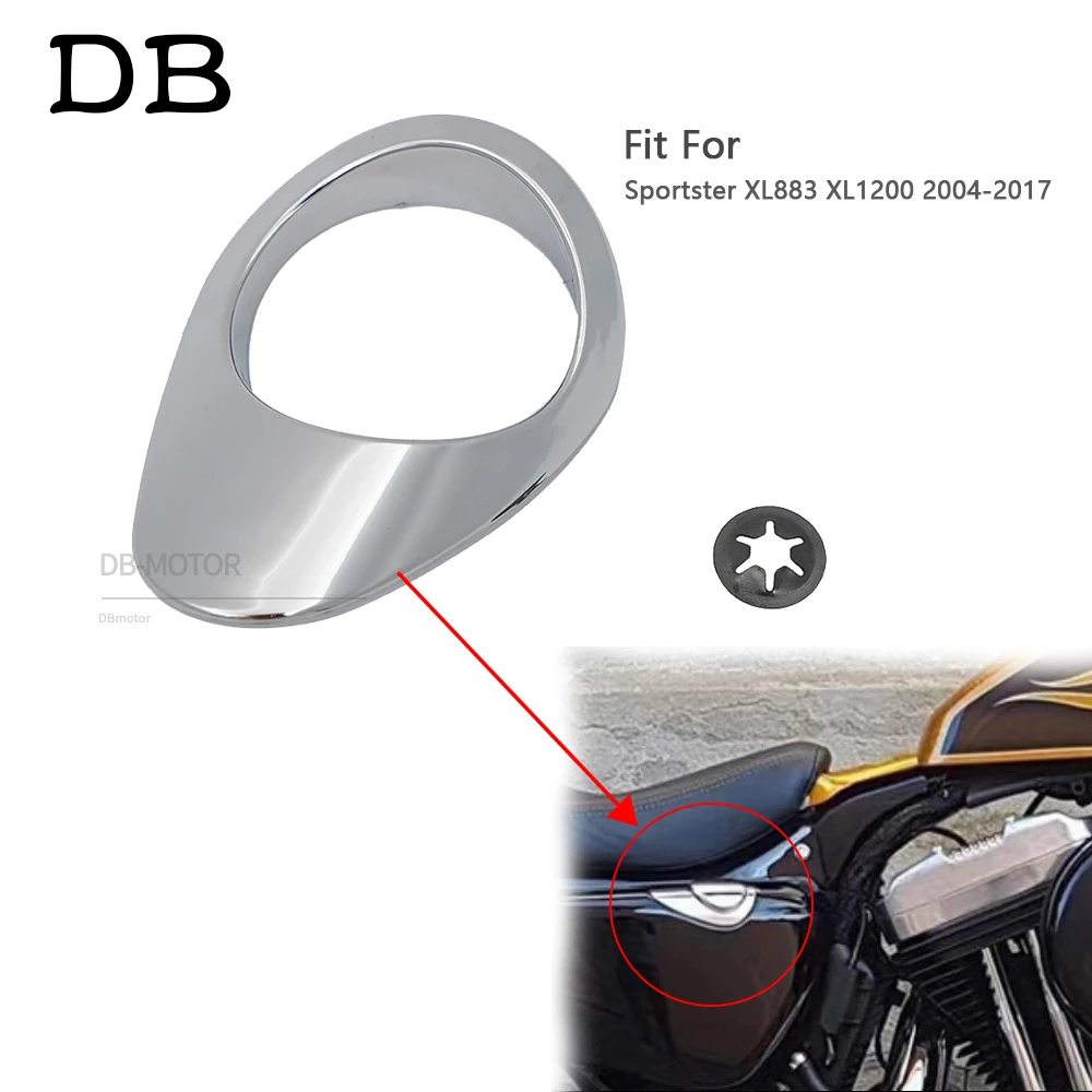 Обтекатель мотоцикла крышка батарейного отсека хромированные детали бак правая