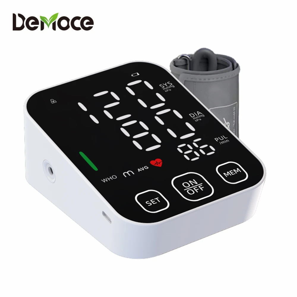 

Electronic Blood Pressure Monitor Automatic Tonometer BP Sphygmometer Tensiometre Blood Pressure Household Medical Equipment