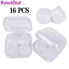 16 шт. Водонепроницаемый силиконовые вкладыши Вилки анти Шум храп уха Вилки комфортный спальный Шум снижение аксессуар для защиты слуха