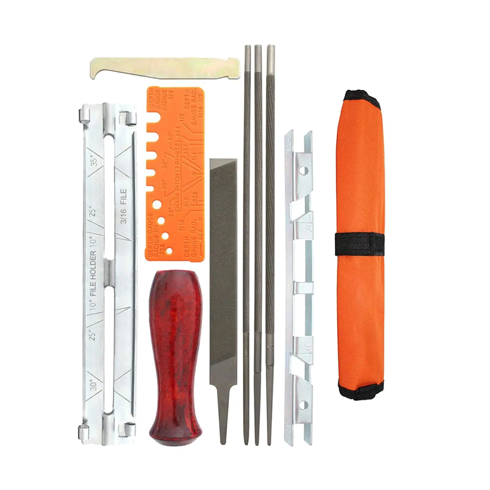 

Набор пилок для заточки бензопилы, 10 шт.