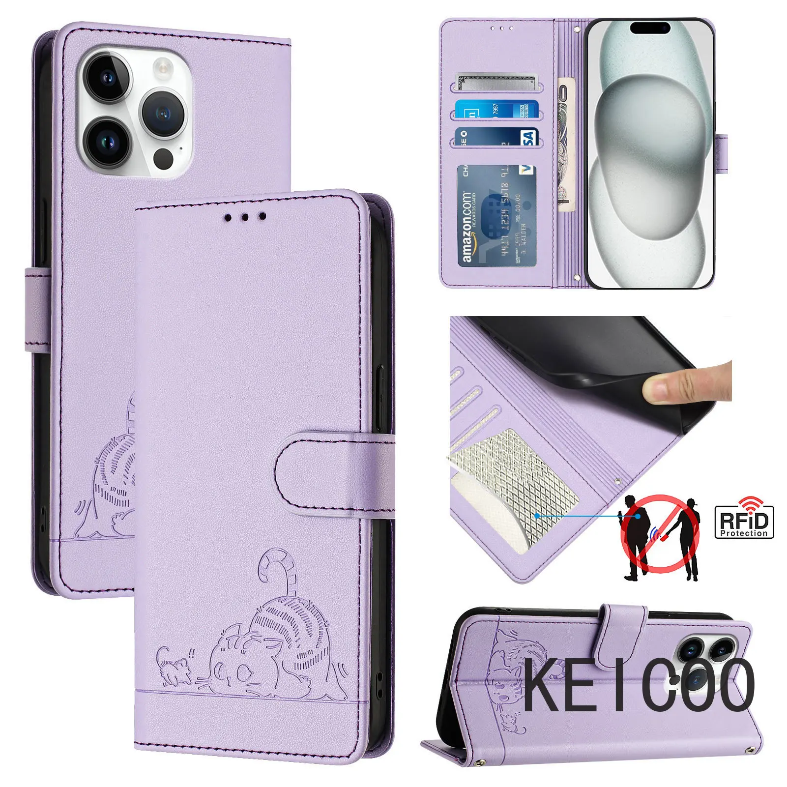 Чехол для Apple IPhone 13 14 15 SE4 Pro Plus Max Mini 13ProMax с принтом котят