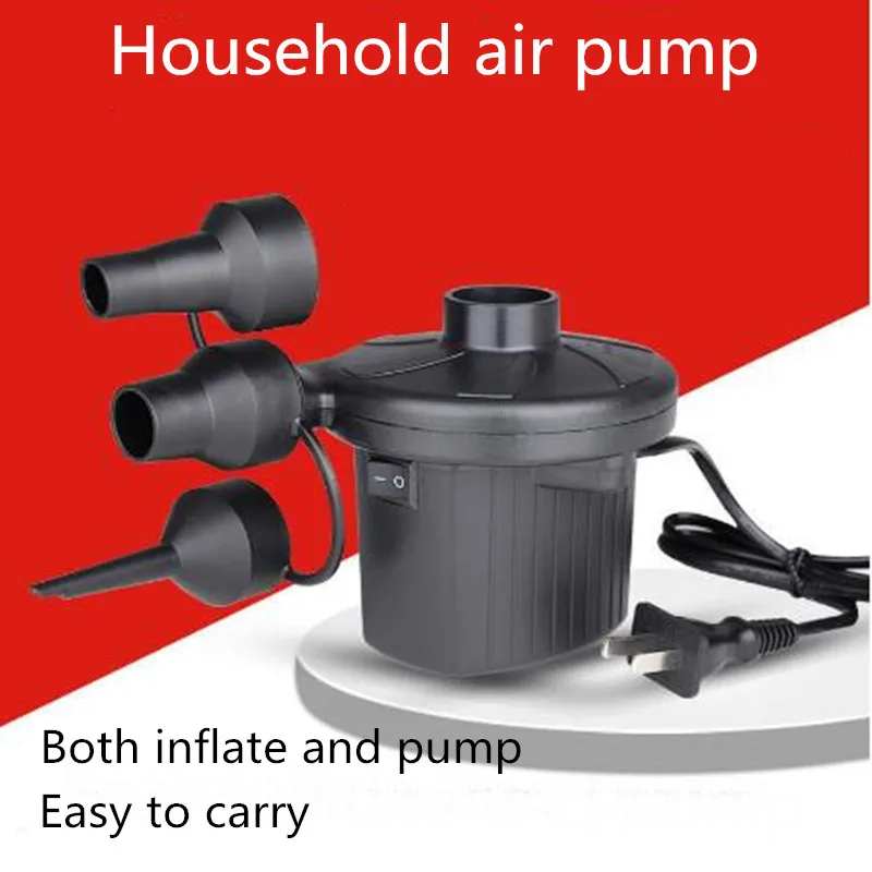 

220V Household Vehicle Small Electric Inflating/pumping Electric Pump Swimming Ring Air Cushion Bed Pumping