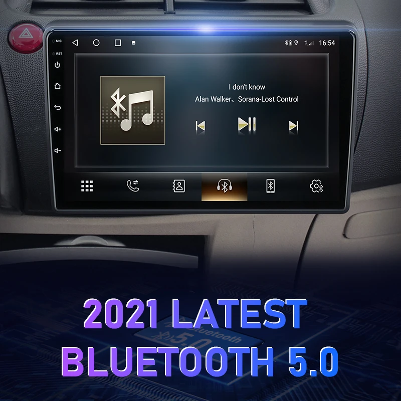Автомагнитола для Honda Civic Hatchback 10 0-2006 с Android 2011 радио мультимедийным видеоплеером и