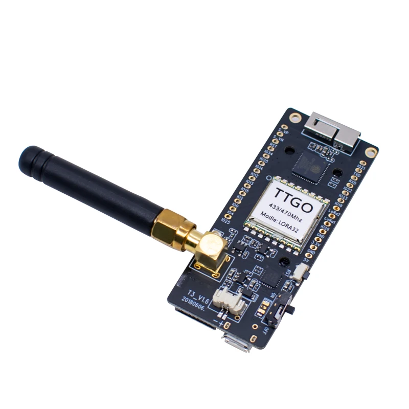TTGO ESP32-Paxcounter LoRa32 V2.1 1 6 версия 433/868/915 МГц LoRa ESP-32 OLED 0 96-дюймовая SD-карта Bluetooth WIFI