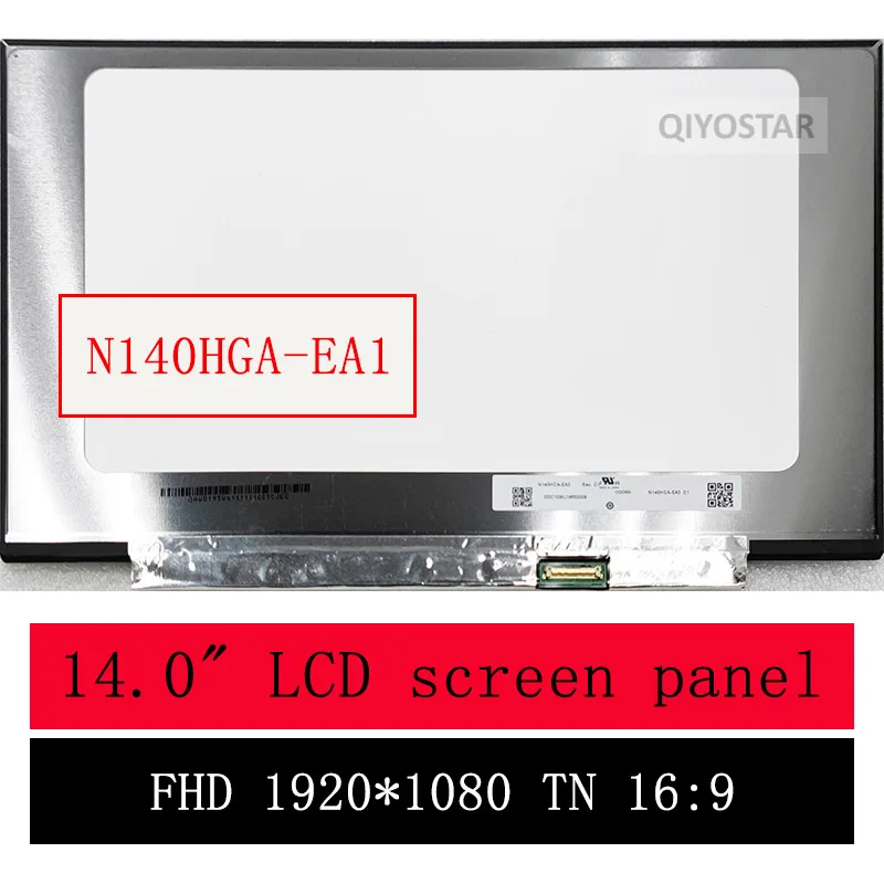 ЖК-дисплей 14 0 дюйма FHD 30 контактов IPS для Lenovo THINKPAD E14 T14 P14S T14S L14 REV C1 1920x1080 - купить по