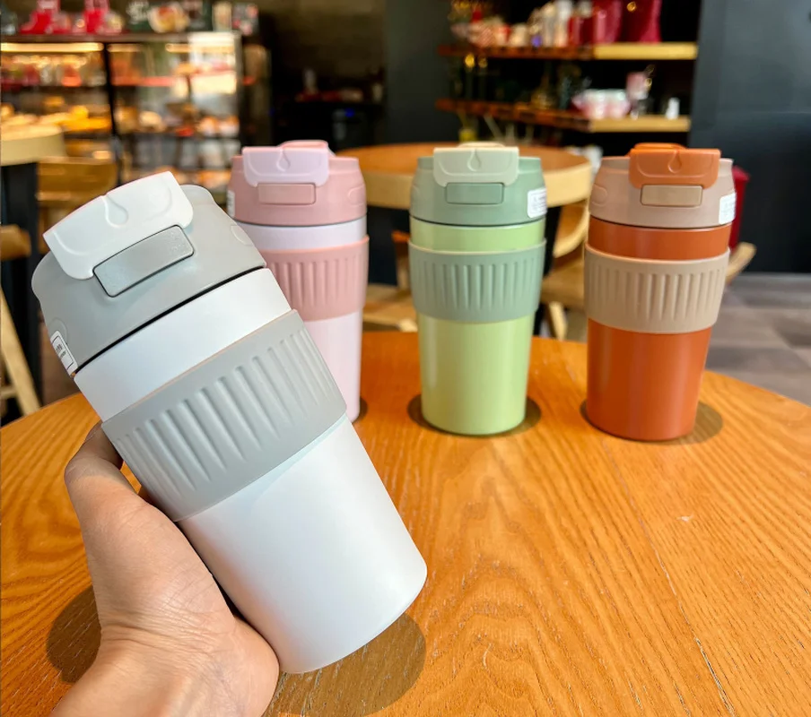 

Mug Coffee Cup Stainless Steel Double-drink Insulation Coffee Cup Men and Women Portable Multi-purpose Car Vacuum Cup Beer Mug