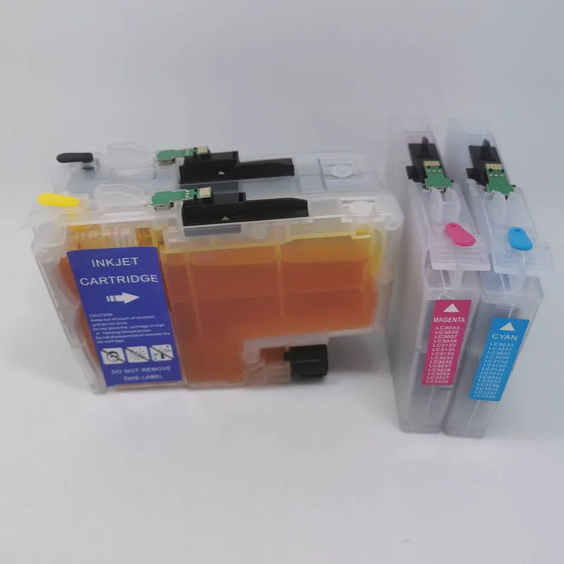 

Full Ink LC3033 LC3035 Refillable Ink Cartridge with Chip for Brother MFC-J995DW MFC-J815DW MFC-J805DW/XLDW Printer