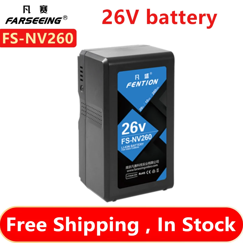 

Farsee FS - NV260 260WH 26В V-Mount камера литиевая батарея