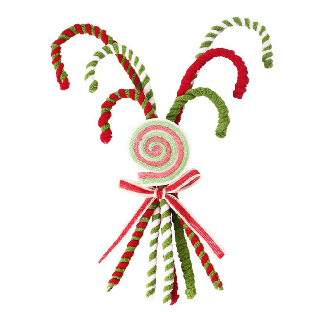 Праздничные украшения 35 15 4 см Рождественские из конфетной трости Декор для