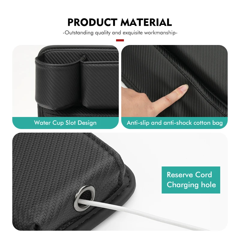 Органайзер для чашки с водой наполнителем автомобильного сиденья ящик хранения