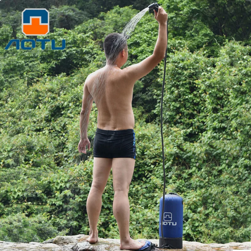 

Outdoor Mountaineering Bath Bag Portable Camping Outdoor Bath Bag Shower AT6639