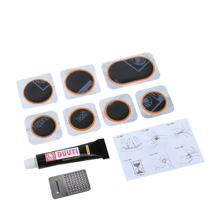 

Инструменты для ремонта велосипеда, резиновая накладка на клеевой рычаг