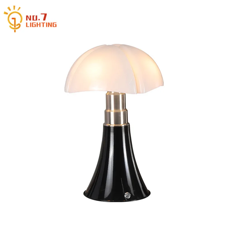 

Nordic Ins Atmosphere Modern Led Petal Table Lamp for Living Room Bedroom Decorative Desk Lights Study Bedside Studio Background