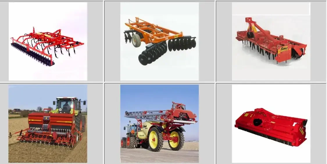 Ручная сборка запасных частей для сельского хозяйства Рау 8 19 ГБ PDF