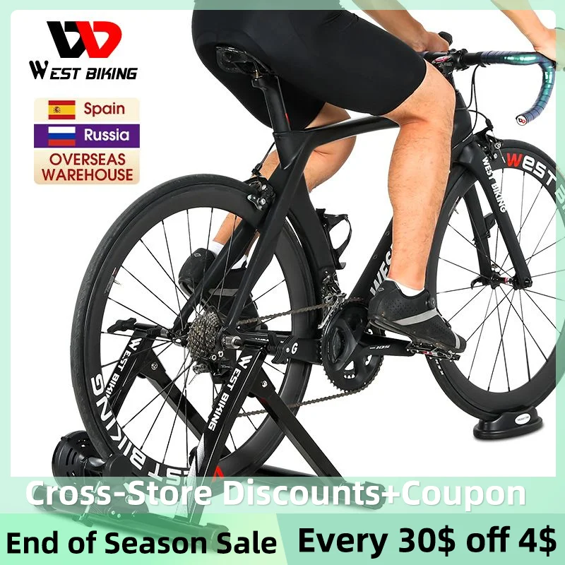 WEST BIKING Indoor Cycling Training Roller 26-28 Inch wheels