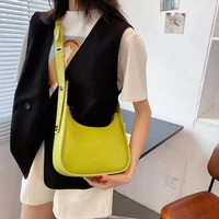 trend fashion shoulder bag for women designer women bags luxury crossbody messenger bags solid color pu leather girl handbag