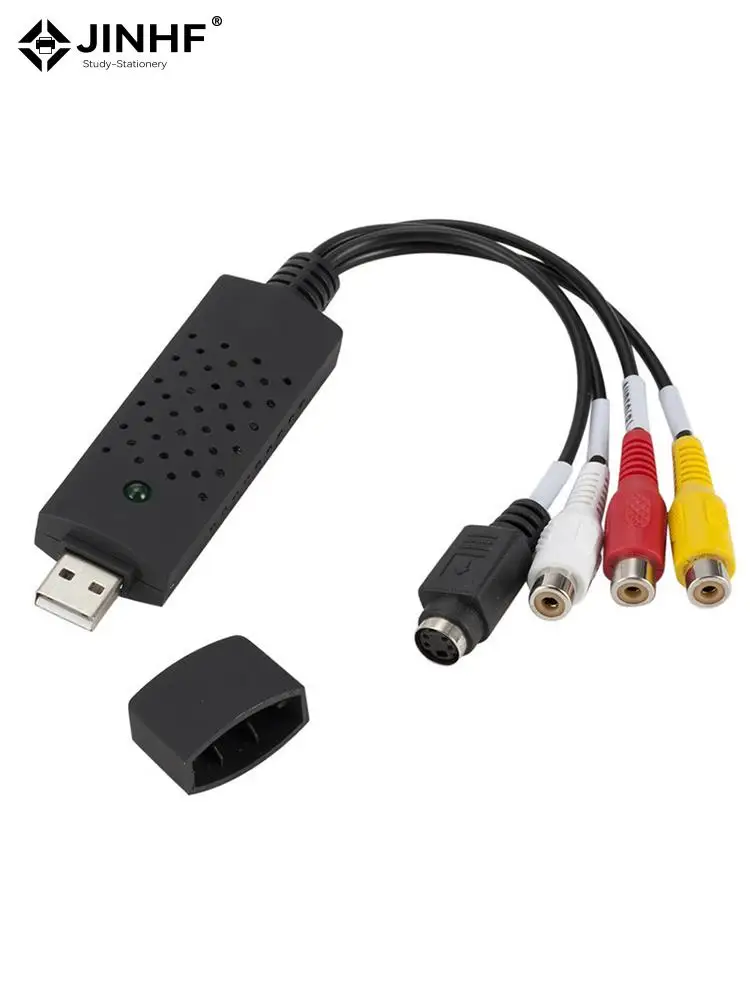 Portable USB2.0 Audio Video Capture Card Adapter Easy To Cap Easycap VHS To DVD Video Capture Converter For Win7/8/XP/Vista