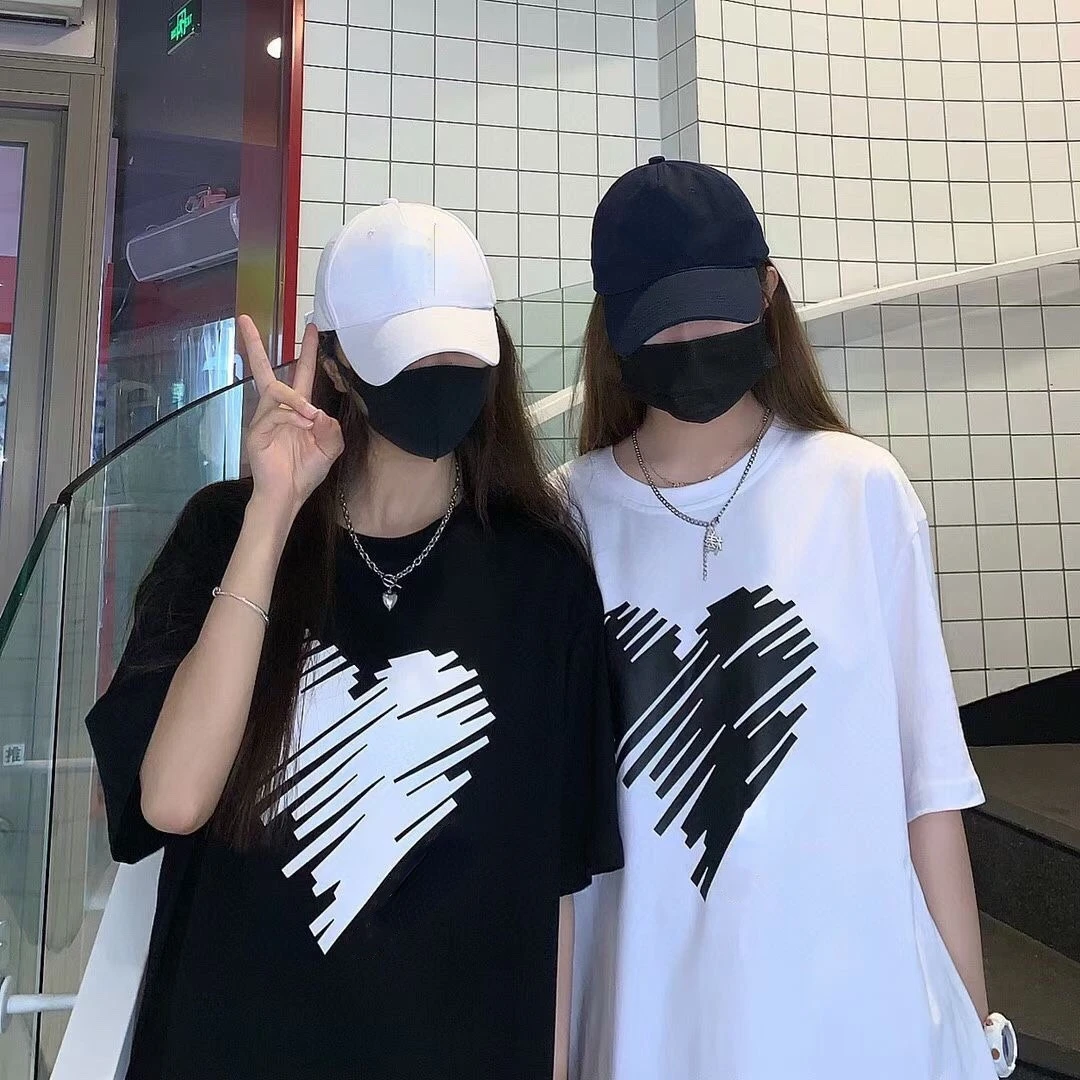 

Летняя новая женская Повседневная модная футболка с круглым вырезом и простым принтом