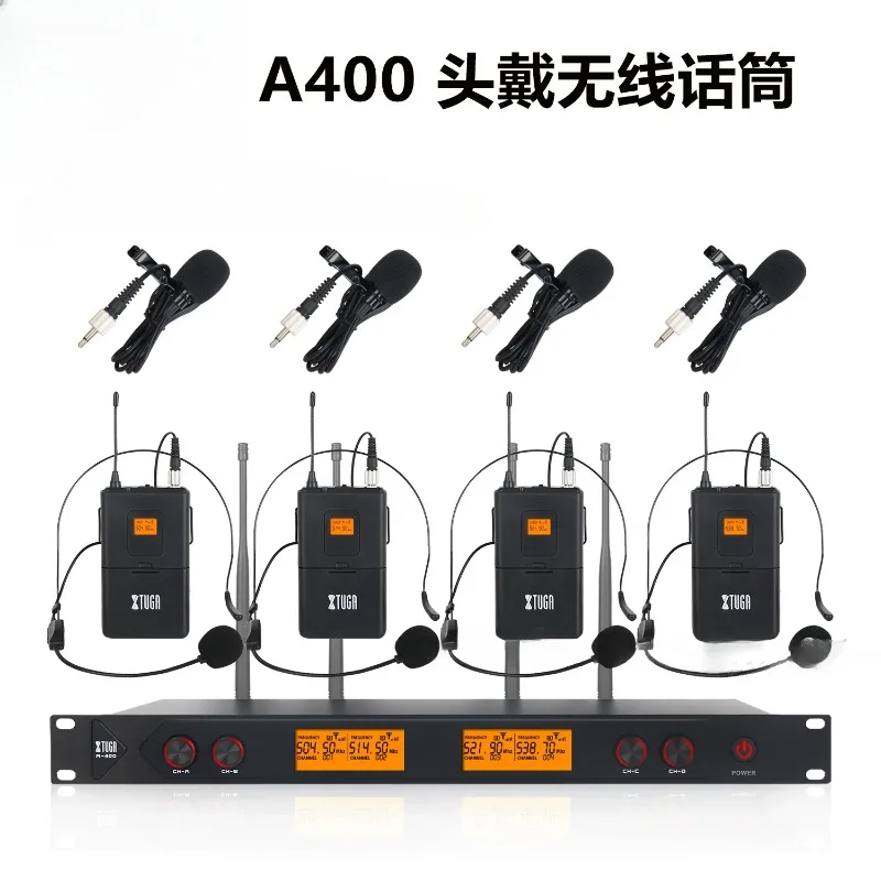 A400 U сегментный беспроводной микрофон A Drag Four Performance хозяйка учителя в поясном