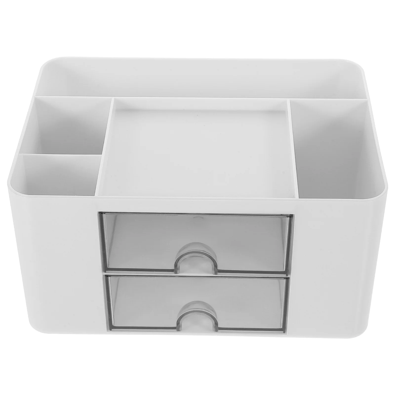 

Plastic Drawers Desk Organizer Pen Stand Stationery Office Storage Case Parts
