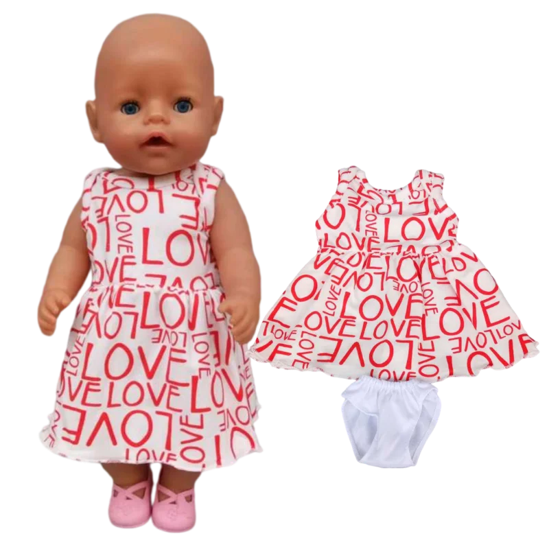 Пижама кукла 43 см детская мальчик одежда для сна штаны 18 дюймов Одежда куклы