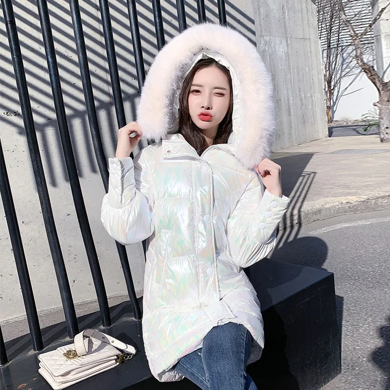 Рисунок 2 - Новинка 2023, женское пуховое пальто из хлопка