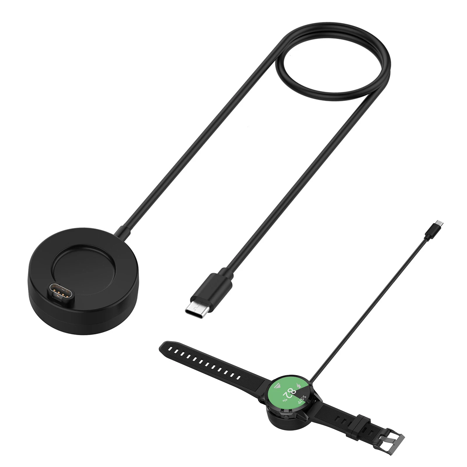 

USB-кабель для быстрой зарядки, кабель для быстрой зарядки для Gar-min Fenix 7 5x6 6X 6S PRO Type C, зарядный док-кабель, зарядный кабель для Gar-min