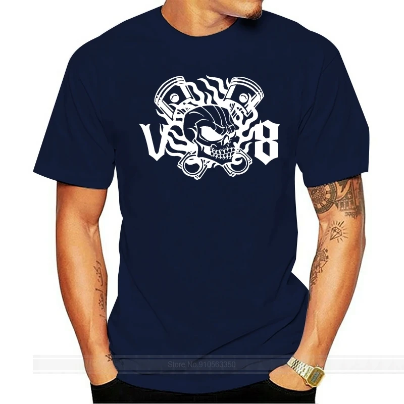

Summer Fashion Hot Black T-Shirt v8 big block US car hod rod Tee shirt cotton tshirt men summer fashion t-shirt euro size