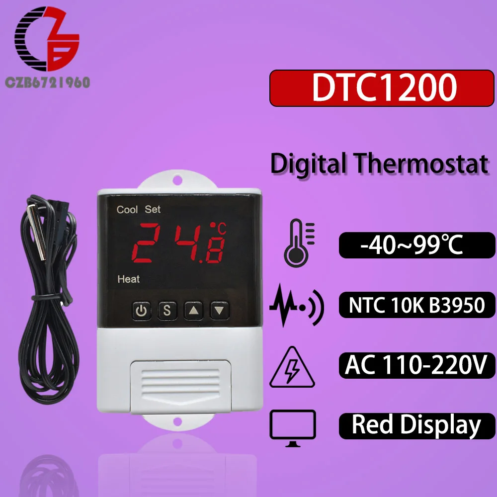 

Wi-Fi термостат diymore DTC2201 WIFI