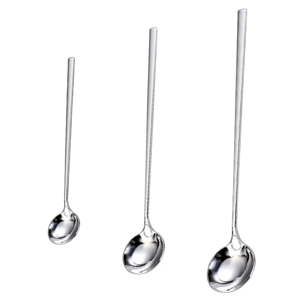 

3Pcs Coffee Stirring Spoons Home Dessert Spoons Coffee Dessert Spoon for Coffee House