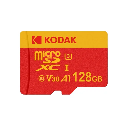 Карта KODAK Micro SD U3 Class 10 64 ГБ 128 ГБ 256 ГБ SD/TF Flash Карта Памяти Для Смартфона, Планшета