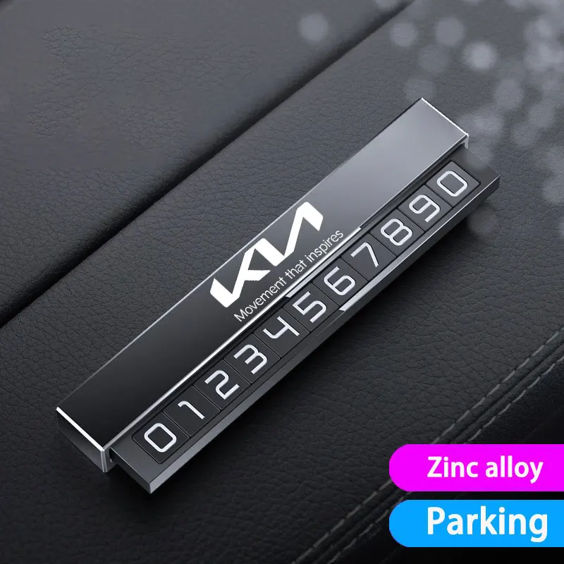 

Hidden Parking Number Plate Temporary Parking Card One-click hide For Kia K2 K3 K5 Picanto Rio Ceed Sportage Cerato Soul Sorento