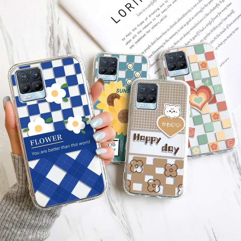 Силиконовый чехол для Realme 8i Funda Cover 9i 8 Pro C21Y C21 Y C25Y GT Neo Narzo 30 5G Q3 6 7 7i C11 2021 C20 Coque Cartoon |