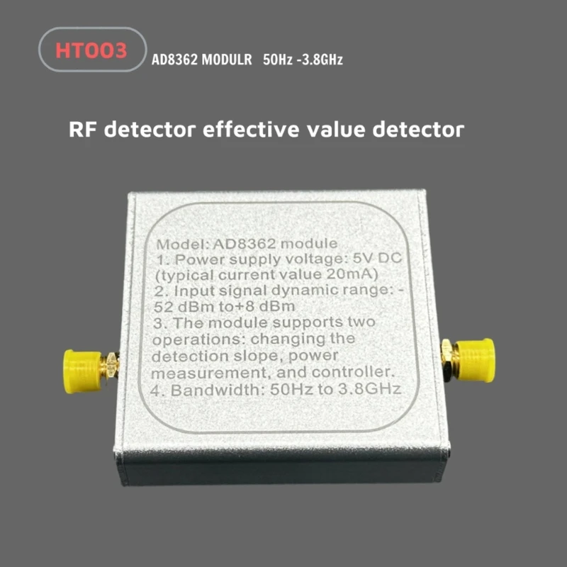 J6PA Измеритель мощности RF Логарифмические детекторы тестирования 50 Гц-3 8 ГГц-52