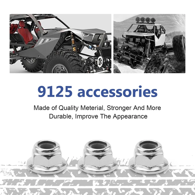 Для XLH Hosim 9125 RC автомобильные металлические шины колеса контргайка аксессуары