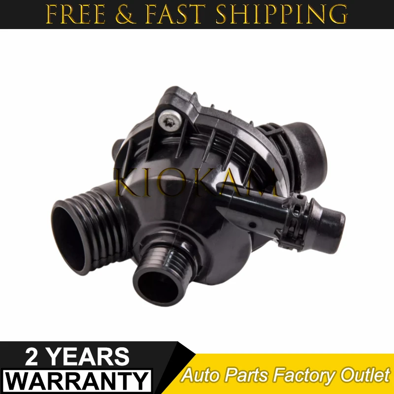 11537536655 Термостат охлаждающей жидкости двигателя для BMW E60 E61 E81 E82 E87 E90 E91 E92 E93 130i 323i