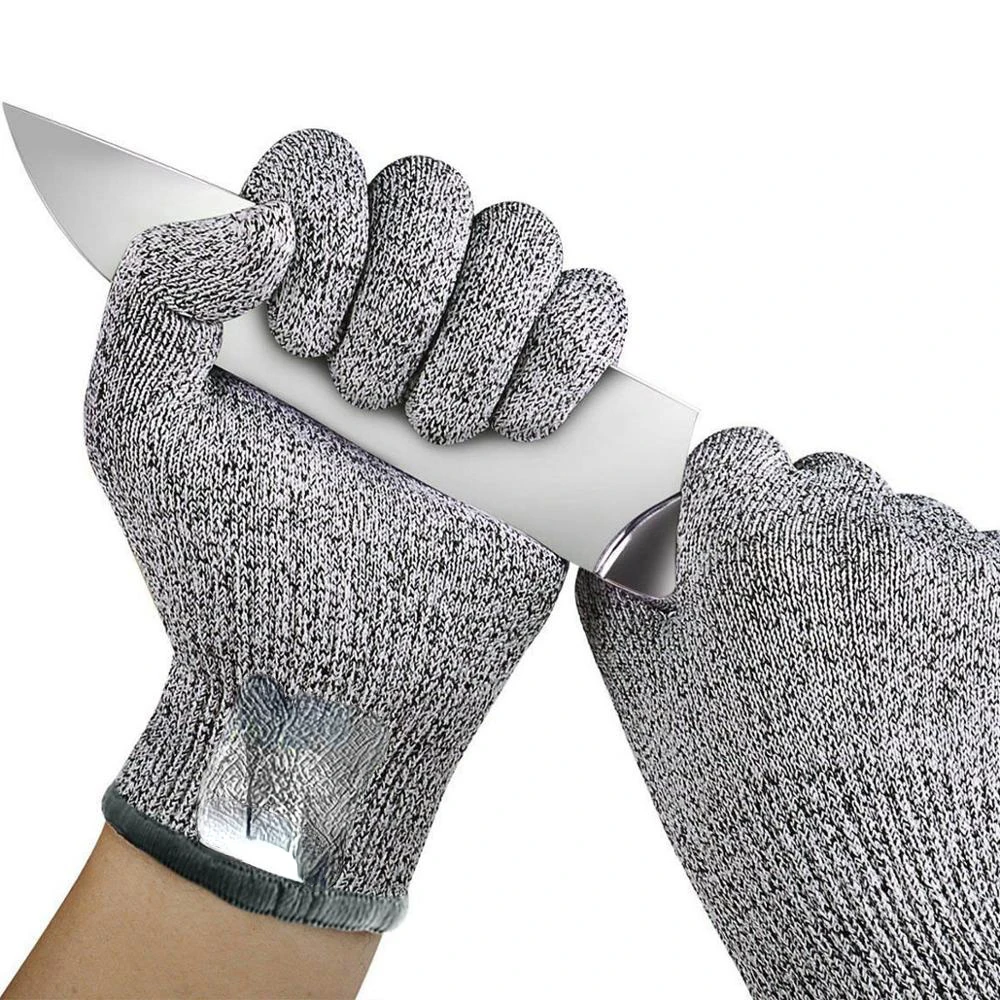 

5 защитных перчаток для защиты от порезов, высокопрочные многофункциональные перчатки для кухни и садоводства, защита от царапин, защита от ...