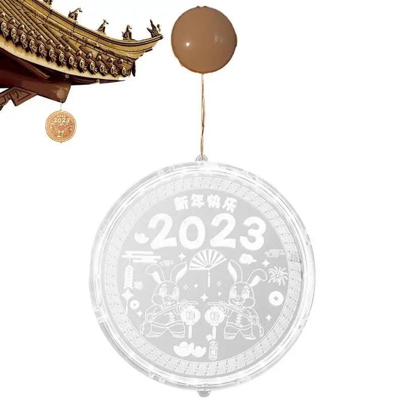 

2023 Decorative Lights Chinese New Year Hanging LED Lights Year Of The Rabbit Ornaments For Window Spring Festival Party