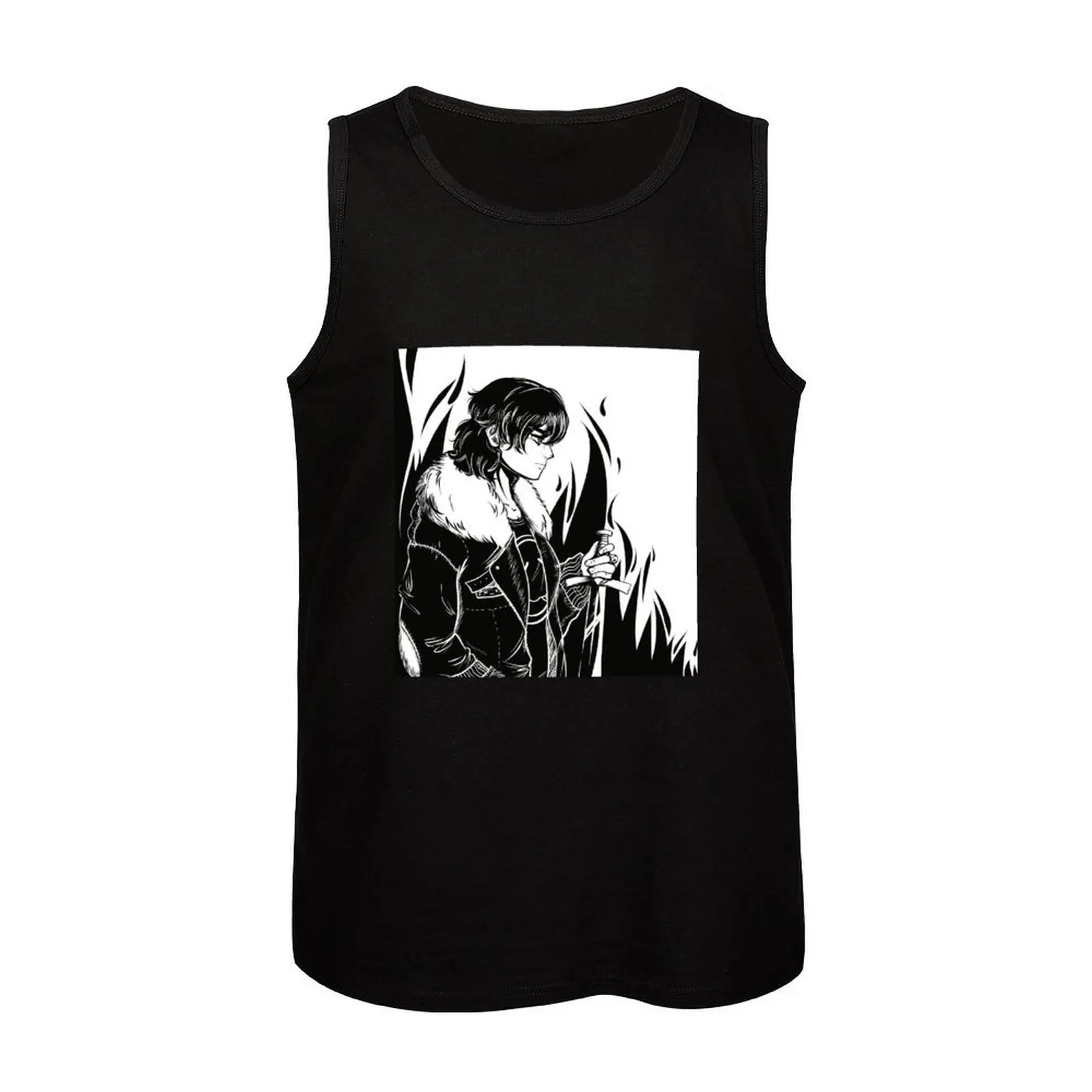 Фото Майка-безрукавка Nico di Angelo Sketch Tank Top для промышленных работ, прочная, без рукавов №4