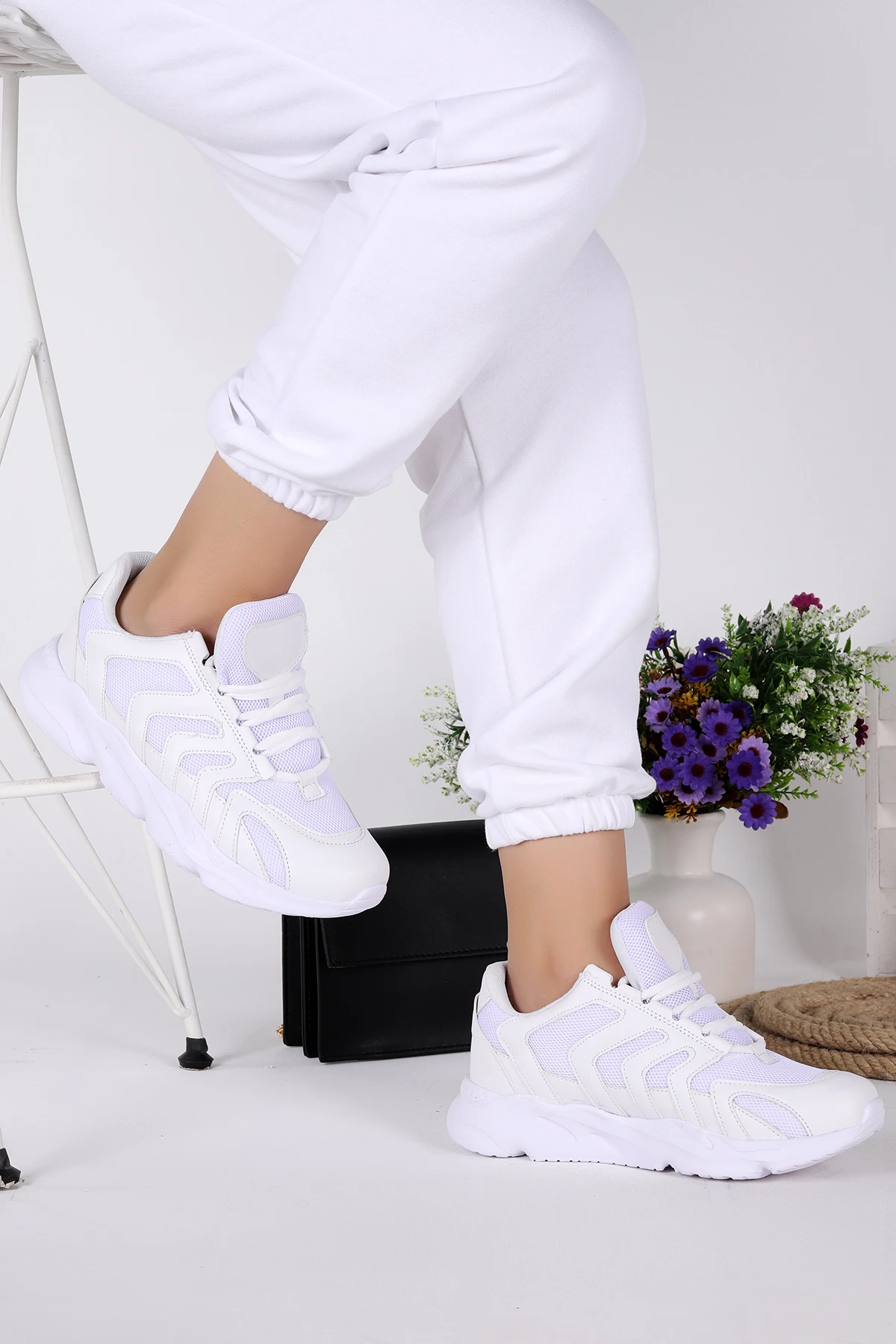 Женские спортивные кроссовки Woggo Lgr на шнуровке с дышащей сеткой каждый день 3206 |