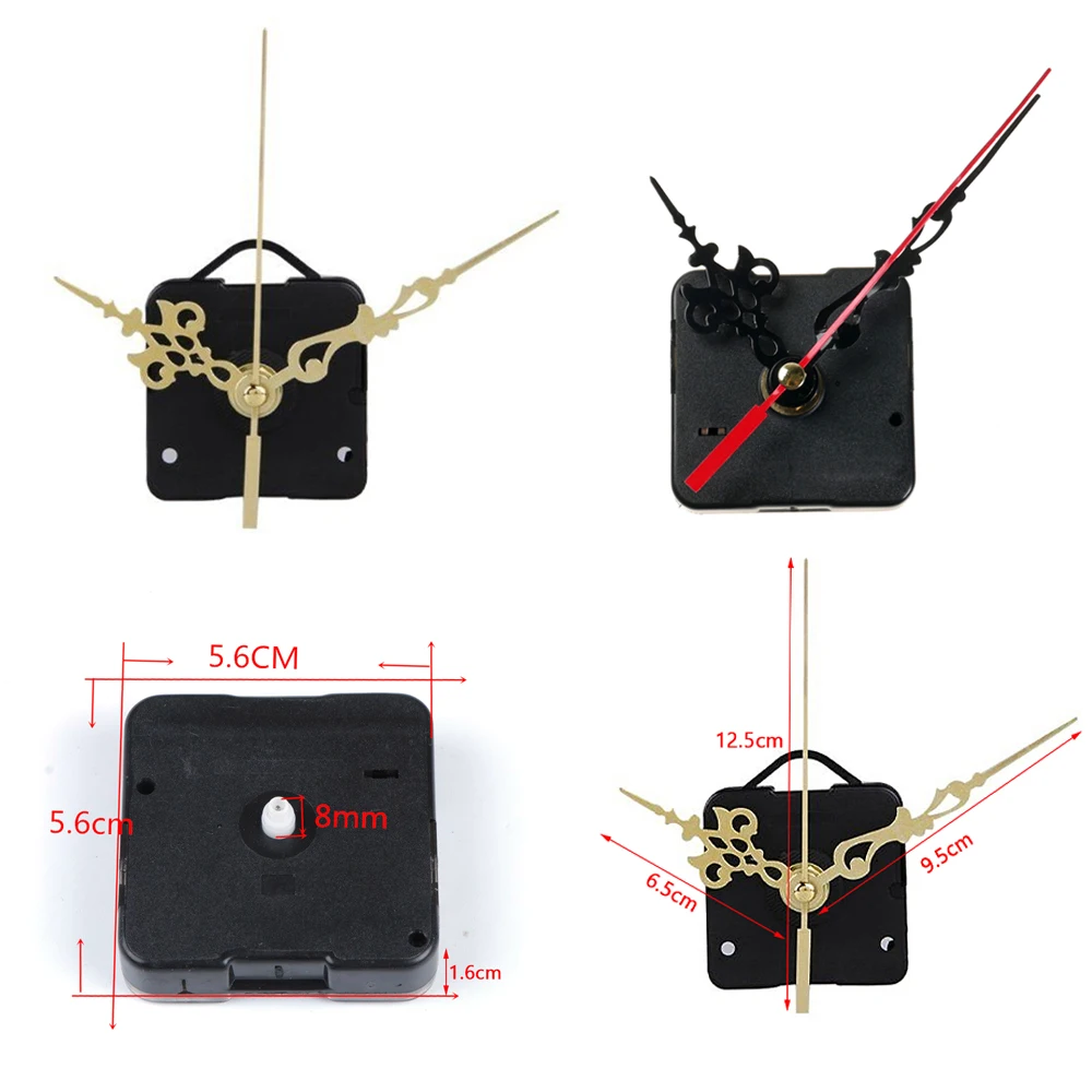 New Mute Diy Clock Quartz Watch Clock Mechanism Wall Clock Movement Mechanism Parts Repair Replacement Accessories Home Decor