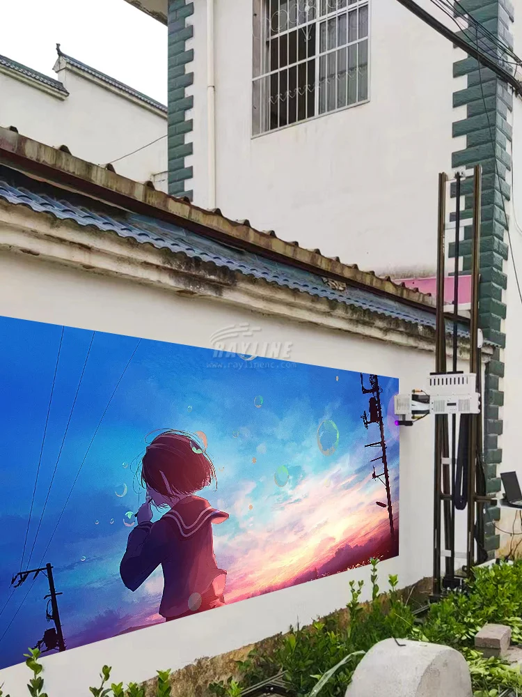 Крупногабаритный Интеллектуальный 3d-аппарат для покраски стен трехмерный