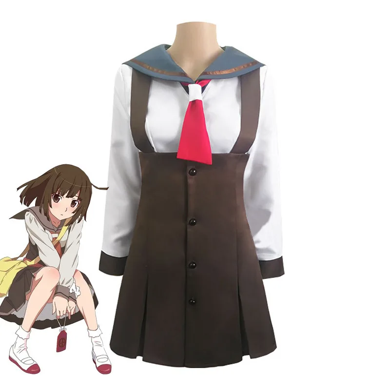 

Женский костюм для косплея Аниме Bakemonogatari Monstory Sengoku Nadeko