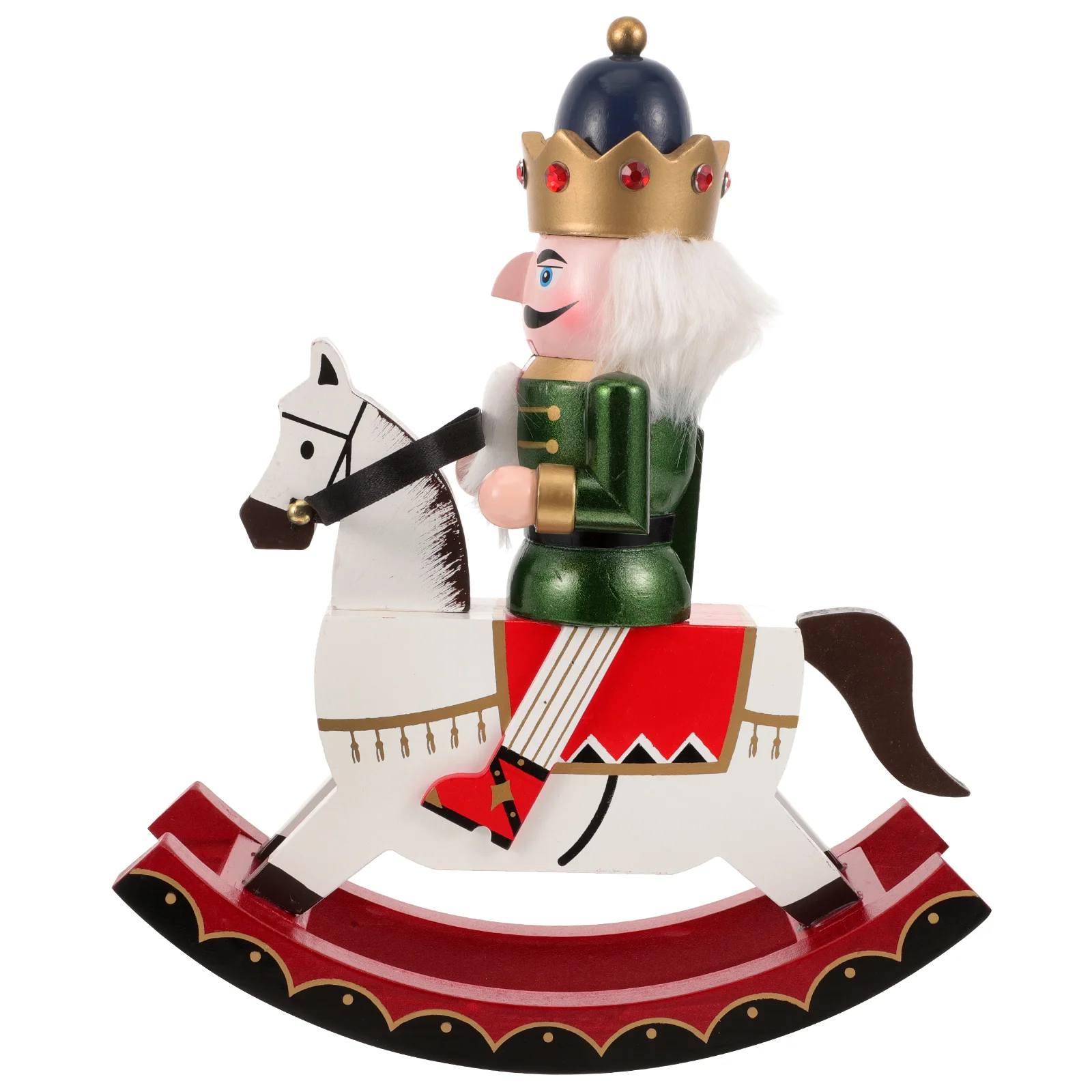

Xmas Nutcracker Christmas Soldier Decoration Nutcrackers Traditional Decorations Puppet Horse